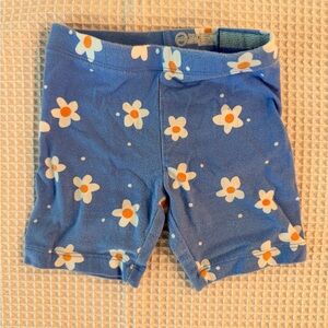 Wonder Nation Blue Daisy Print Kids Shorts